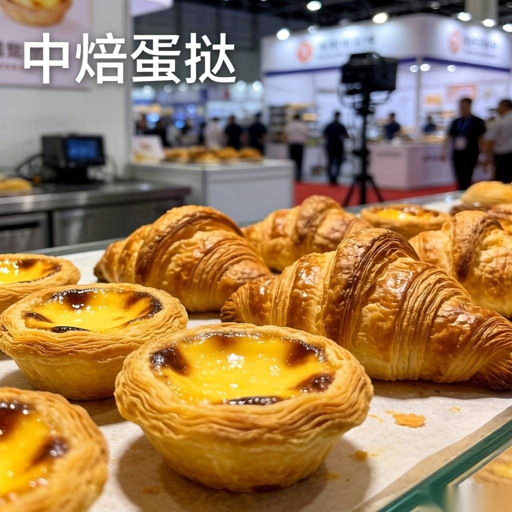 喜报！中焙蛋挞斩获HOTELEX2025年度烘焙行业新质品牌奖