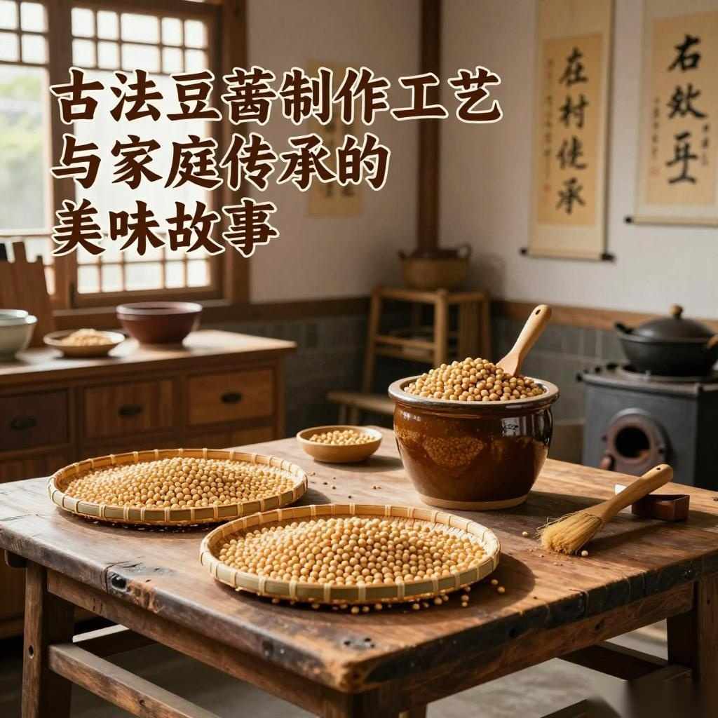 古法豆豉制作工艺与家庭传承的美味故事