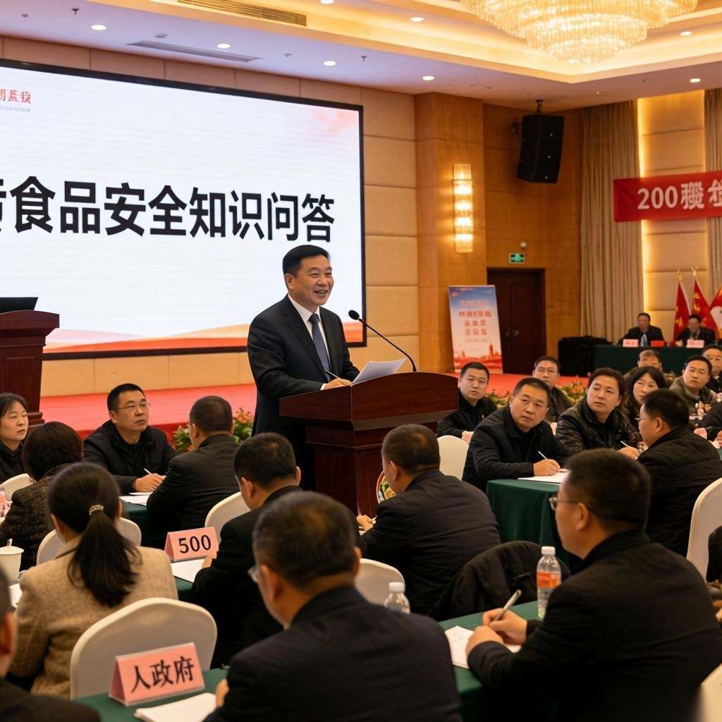 自贡市开展创新模式食品安全应急演练检验实战能力