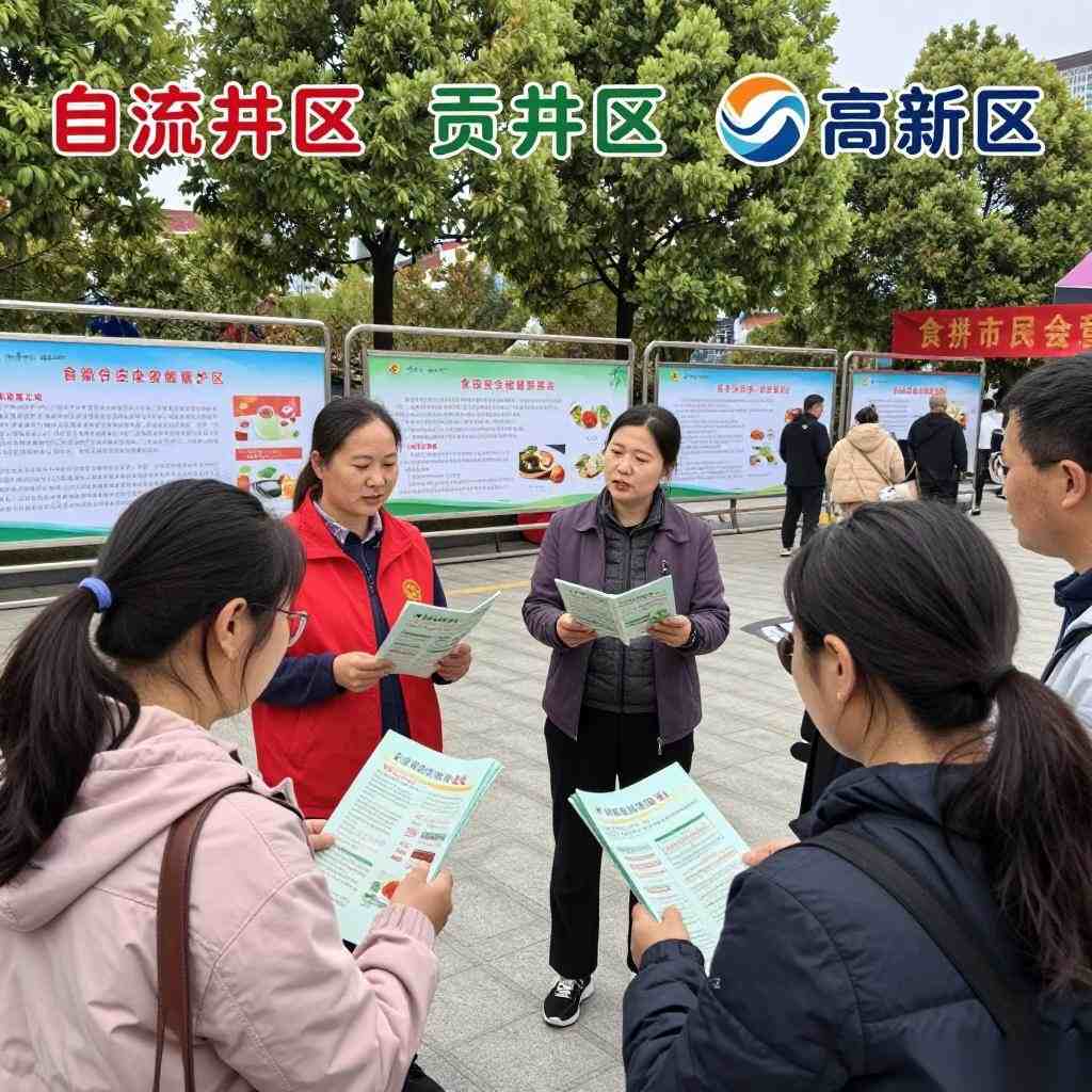 自贡市开展创新模式食品安全应急演练检验实战能力