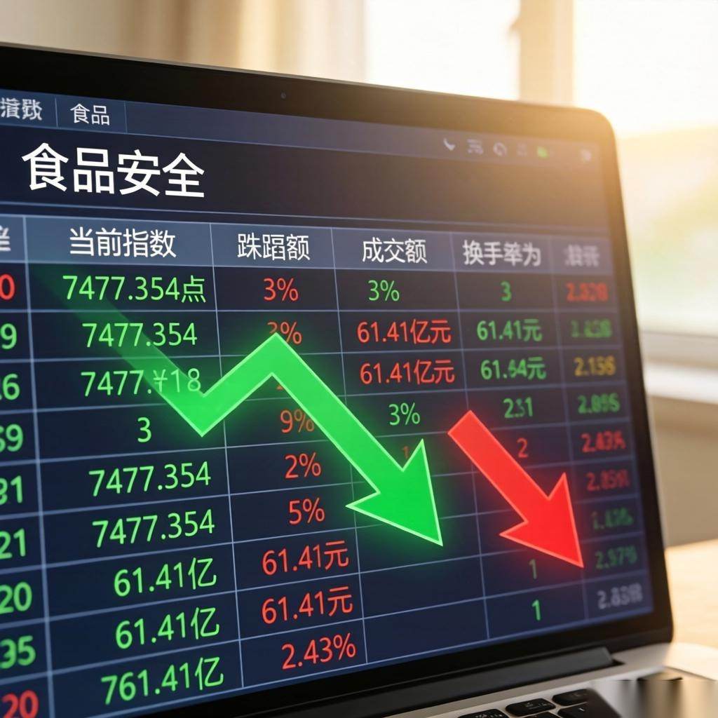食品安全板块大跌3% 合百集团领跌近10%