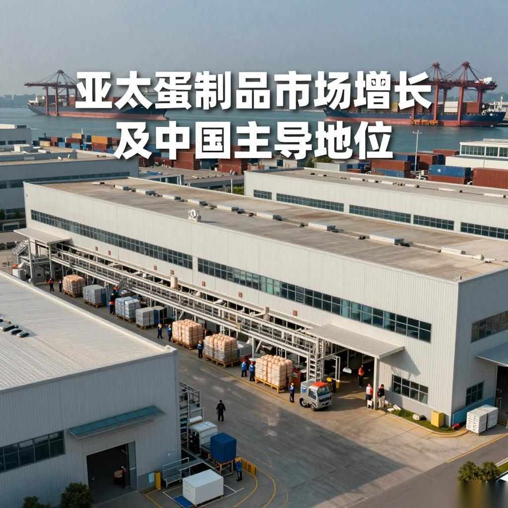 亚太蛋制品市场稳步增长 中国主导地位稳固