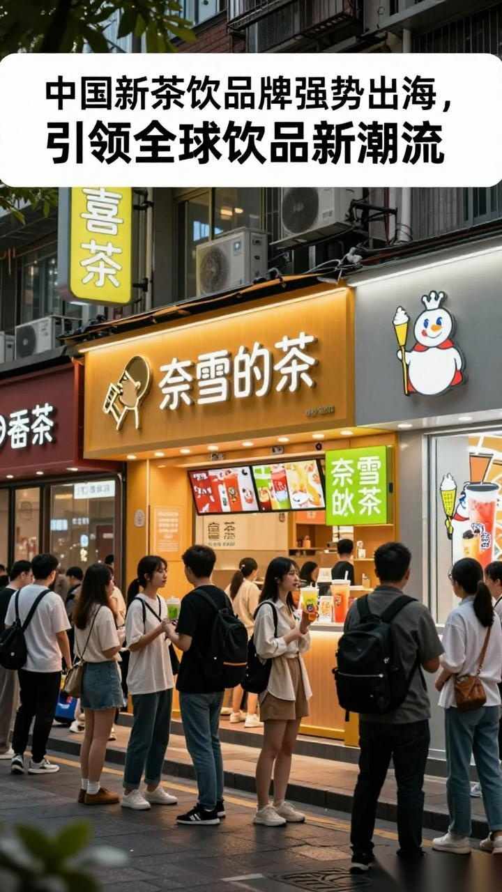 中国新茶饮品牌出海浪潮兴起 连锁餐饮强势反弹