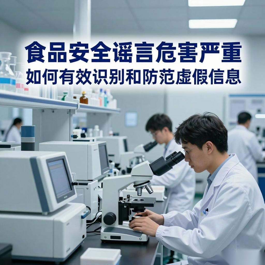 食品安全谣言危害严重 如何有效识别和防范虚假信息