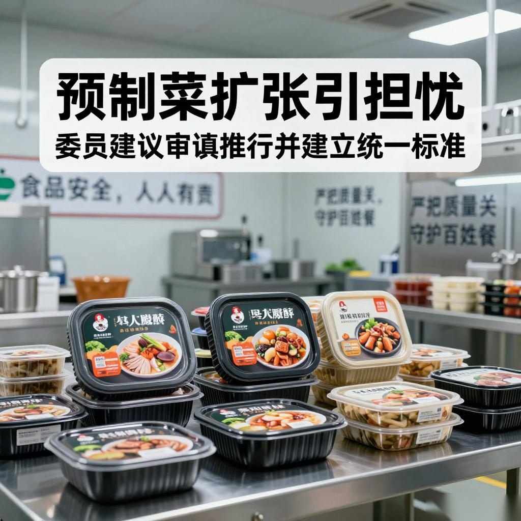 预制菜扩张引担忧 委员建议审慎推行并建立统一标准