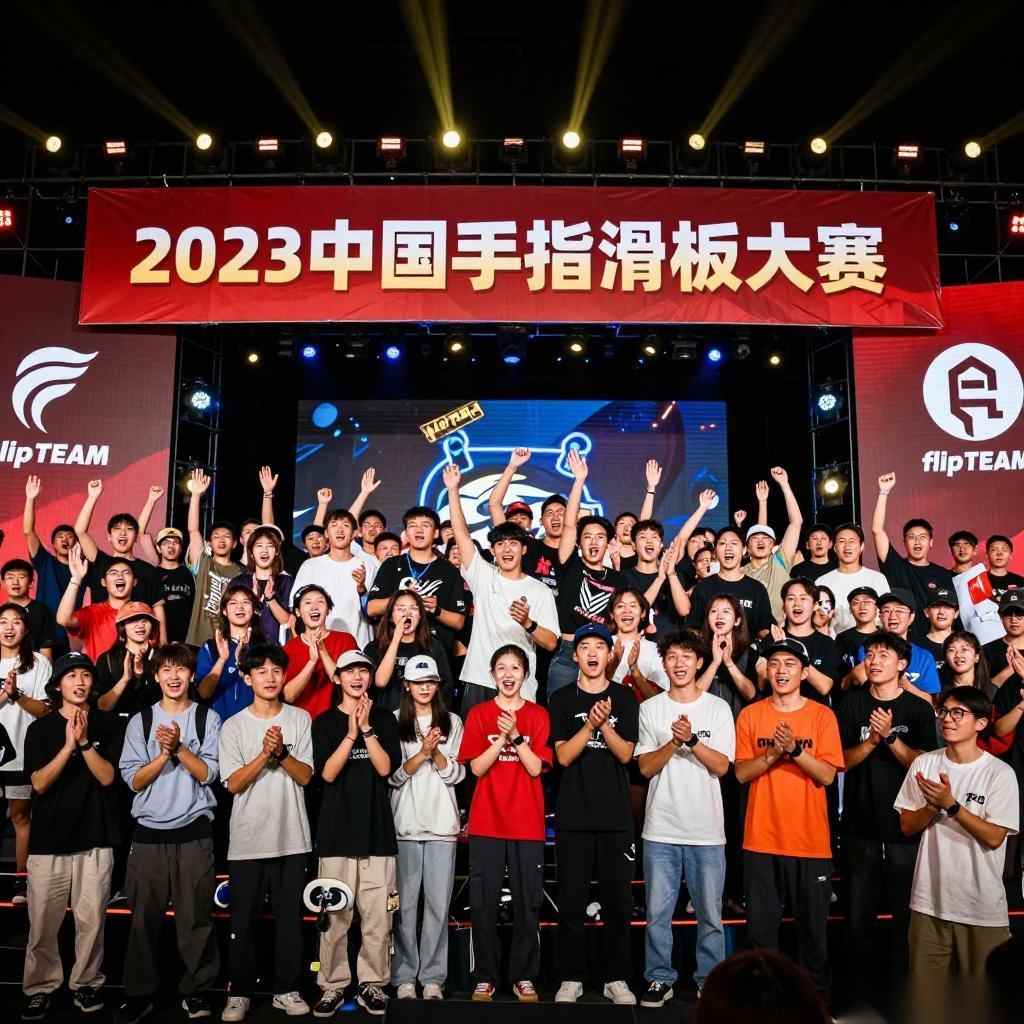 2023中国手指滑板大赛圆满落幕 珍妮马斯助力指尖极限运动发展