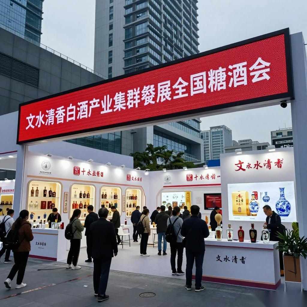 文水清香白酒产业集群参展全国糖酒会 30余家企业携百余产品赴鹏城