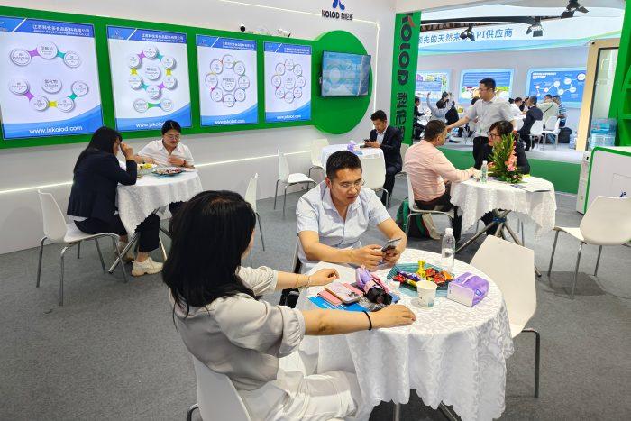 直击现场 | 江苏科伦多CPHI2024精彩进行中(图4)